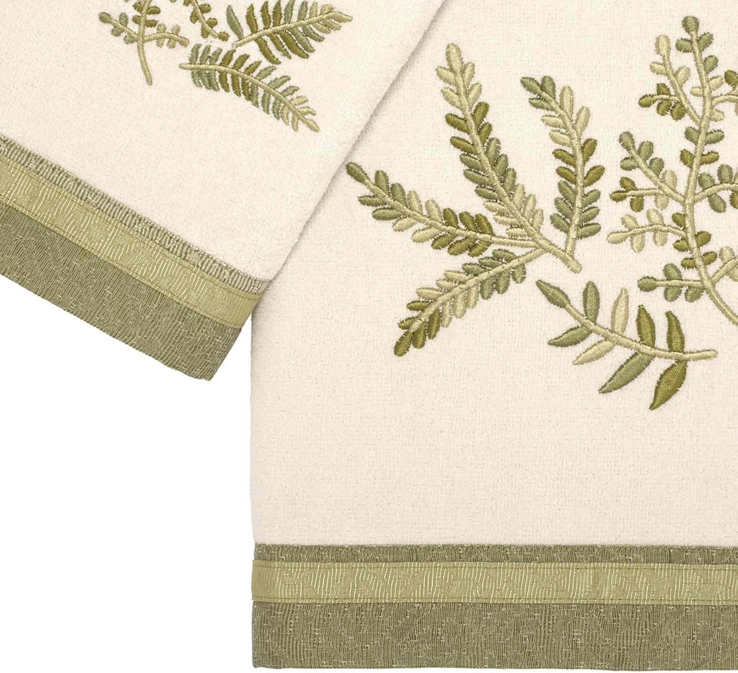 Avanti Linens 3pc Towel Set - Soft Cotton Towels in Ivory