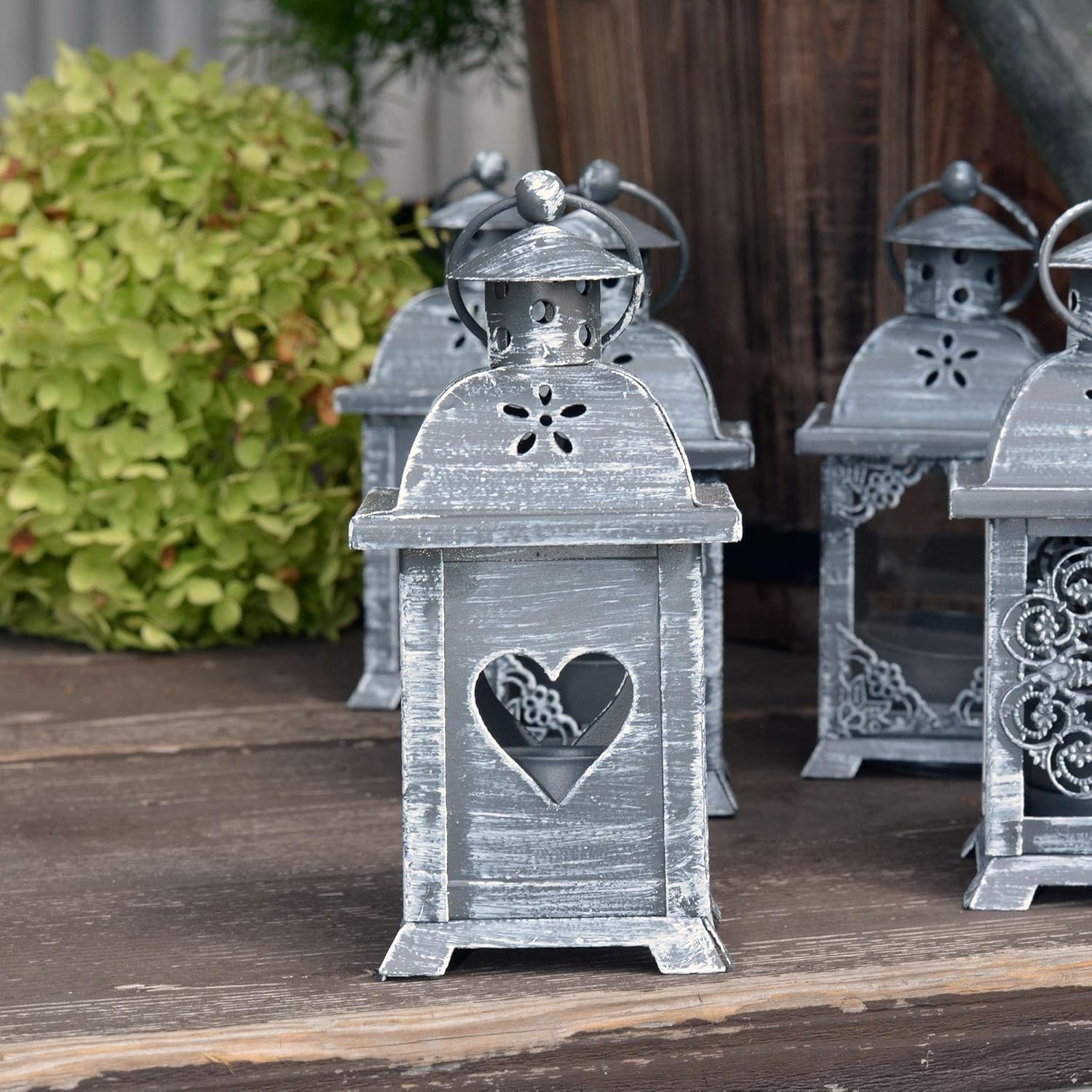 WHW French Country Style Candle Lanterns Set of 3