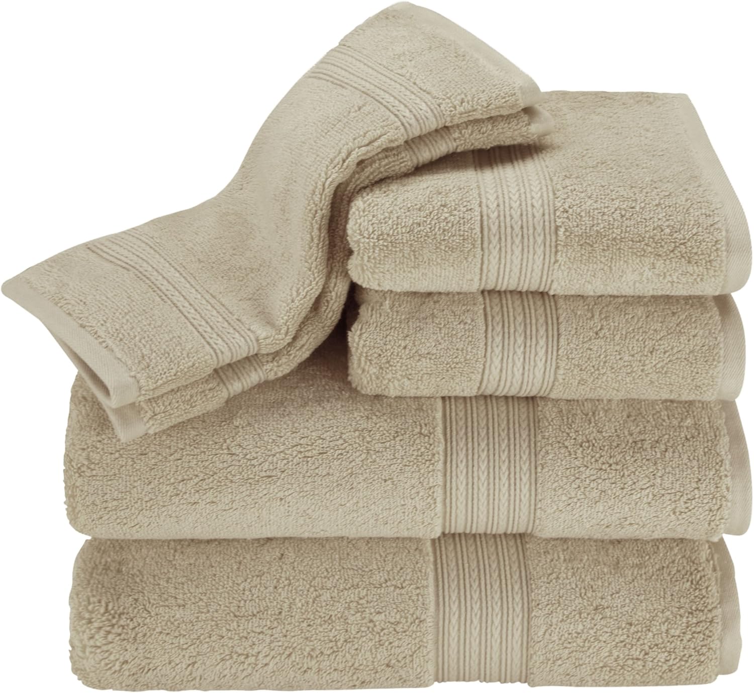Kassatex KDK-256-LN Linen Towel Set 28x53 16x30 12x12
