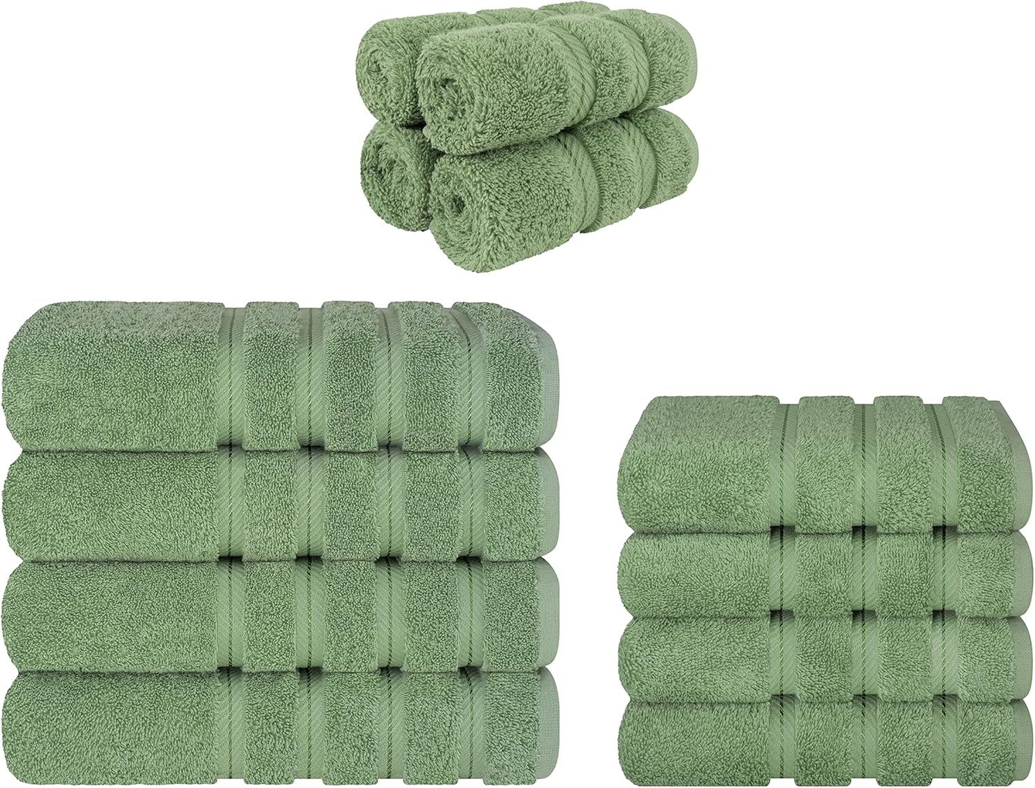American Soft Linen 4 Piece Towel Set 1