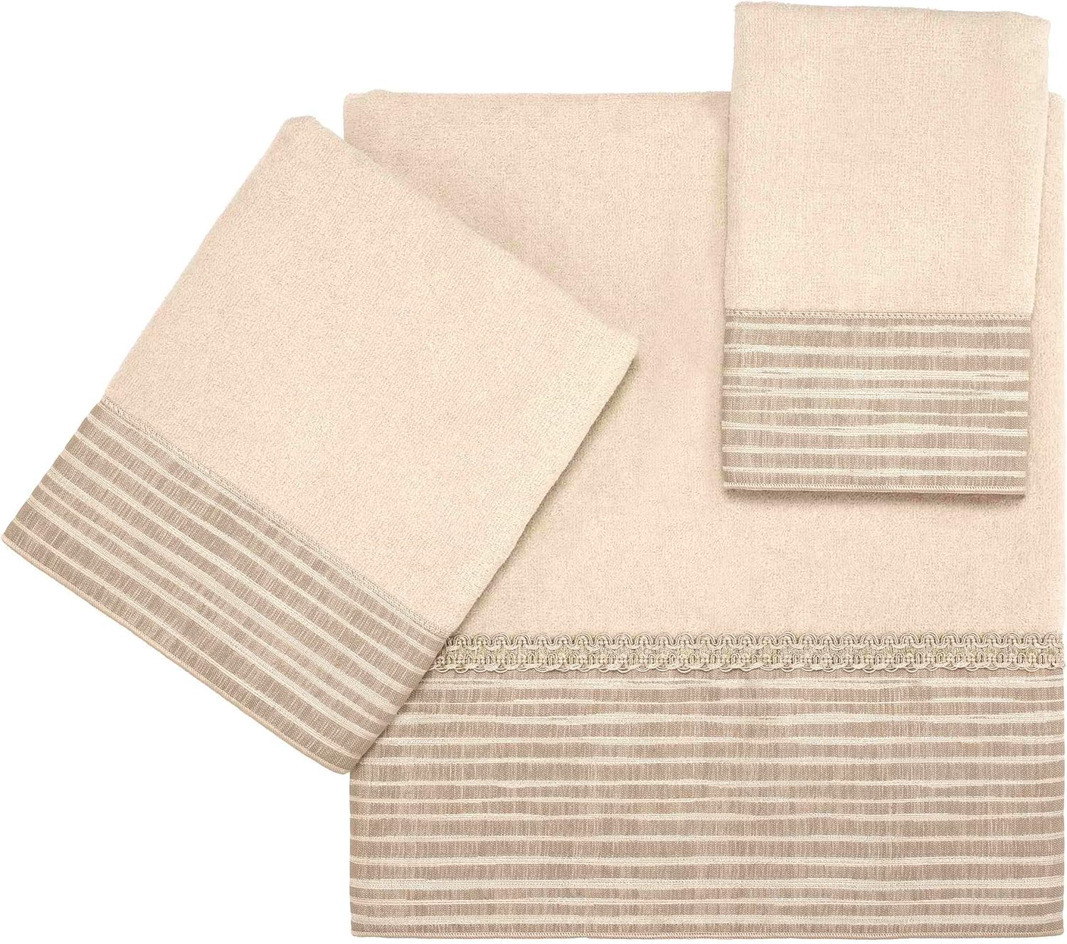 Avanti Linens Weston Collection Beige Towel Set
