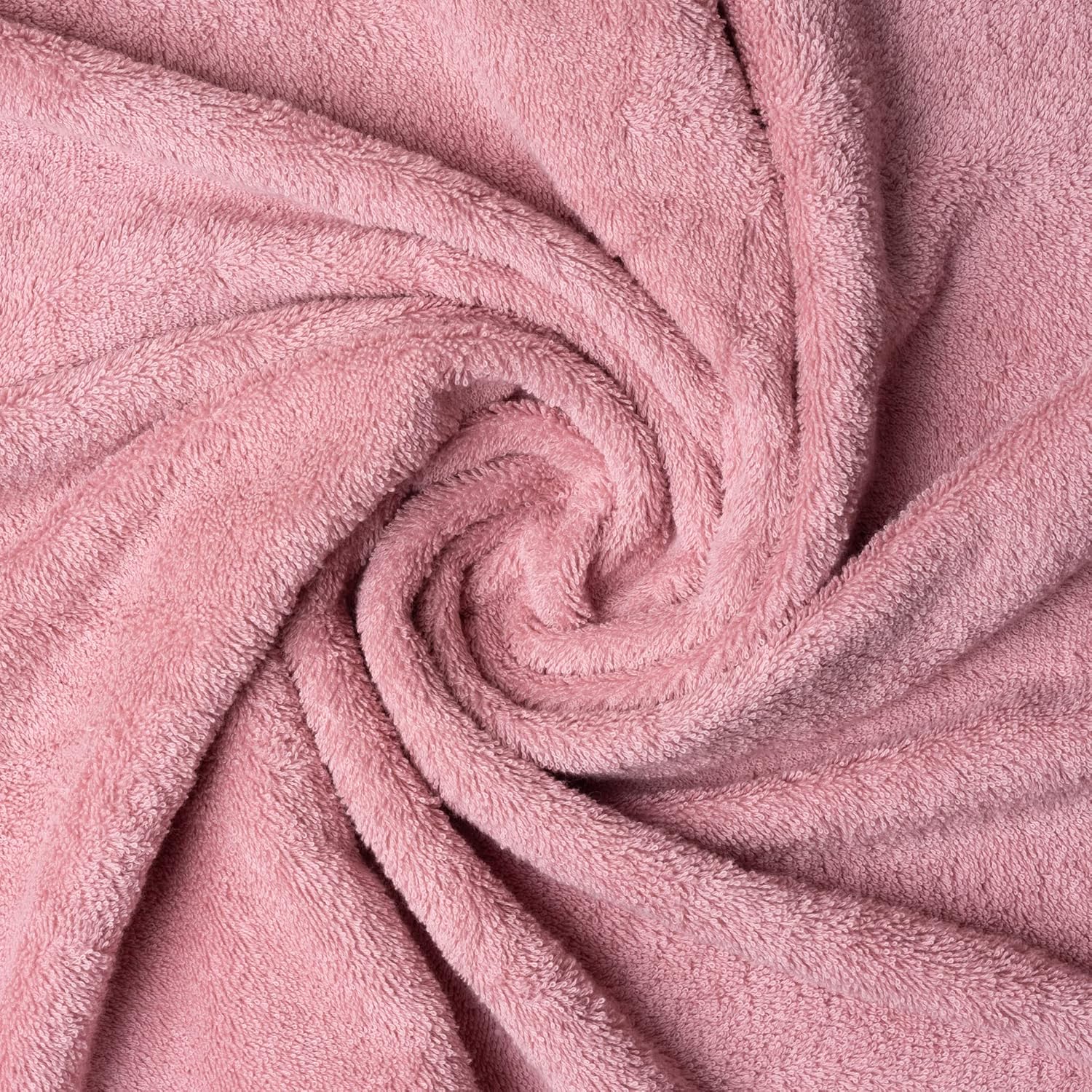 Melissa Linen 2 Piece Pink Turkish Cotton Bath Towel Set
