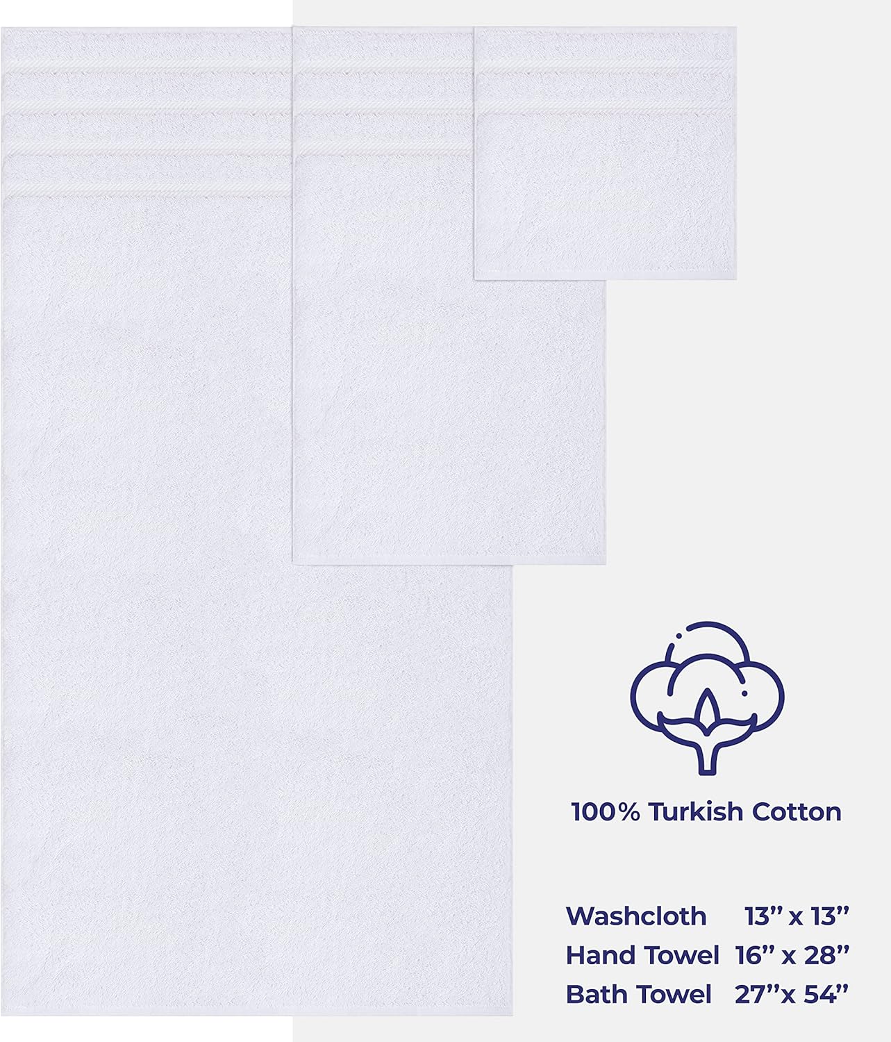 American Soft Linen 4 Piece Towel Set