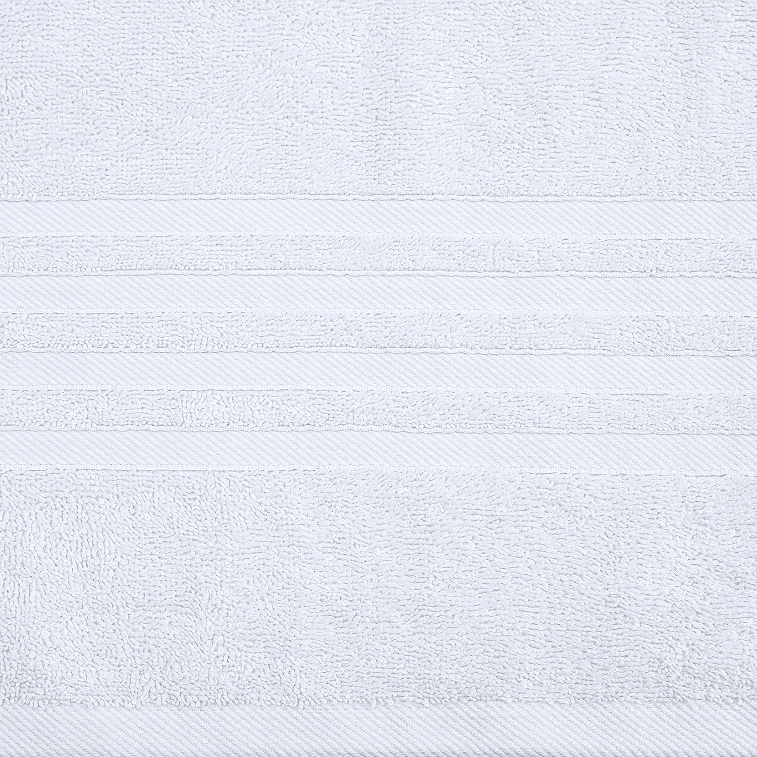 Wealuxe 12 Piece White Bath Towel Set