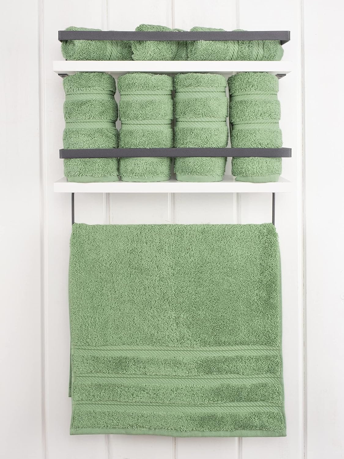 American Soft Linen 4 Piece Towel Set 1