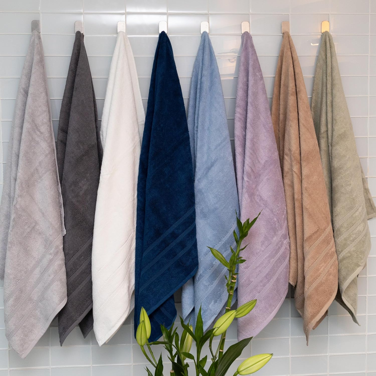 Mosobam Luxury Turkish 4pc Towel Set