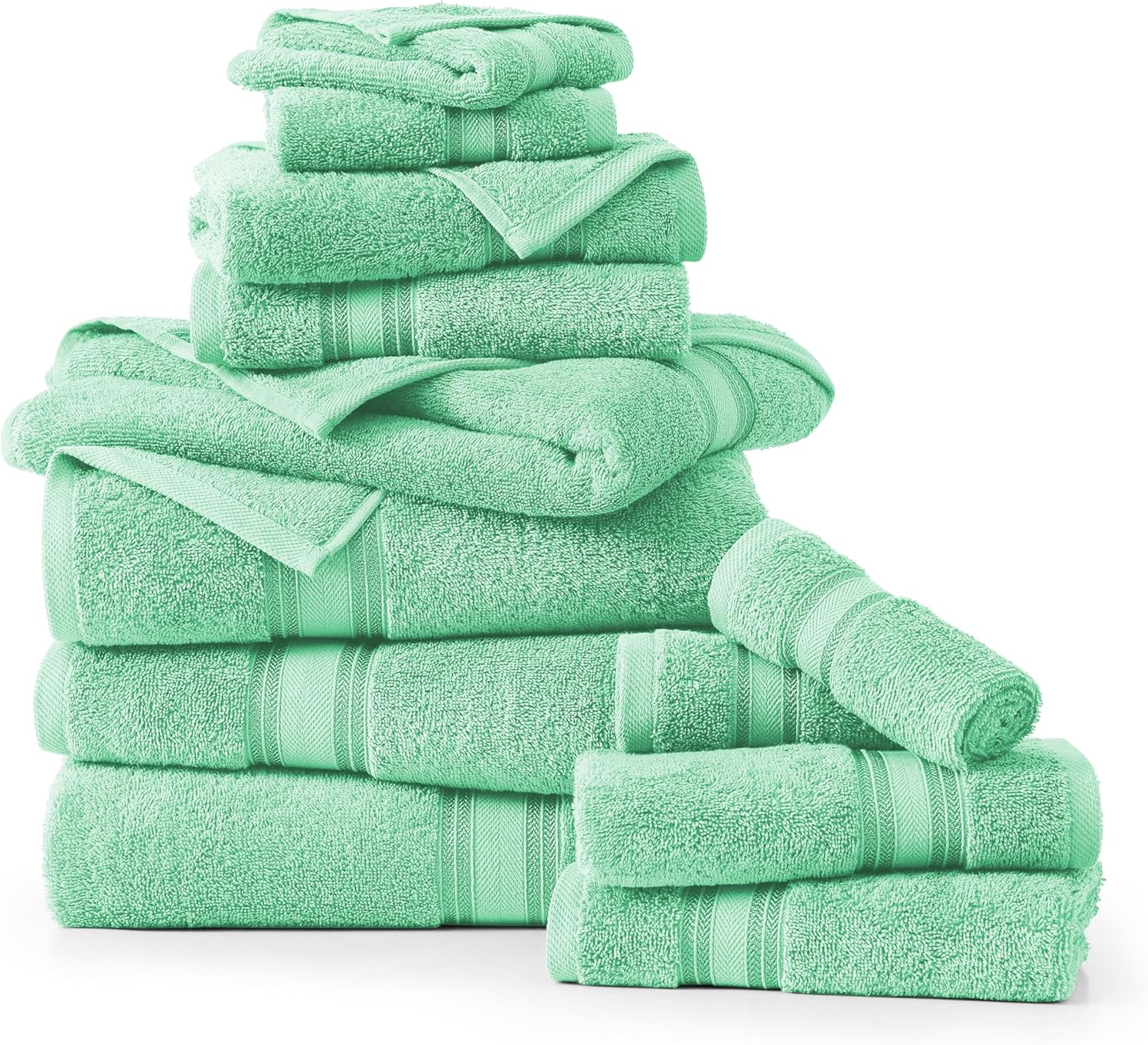 LANE LINEN Luxury 12-Piece Bath Towel Set