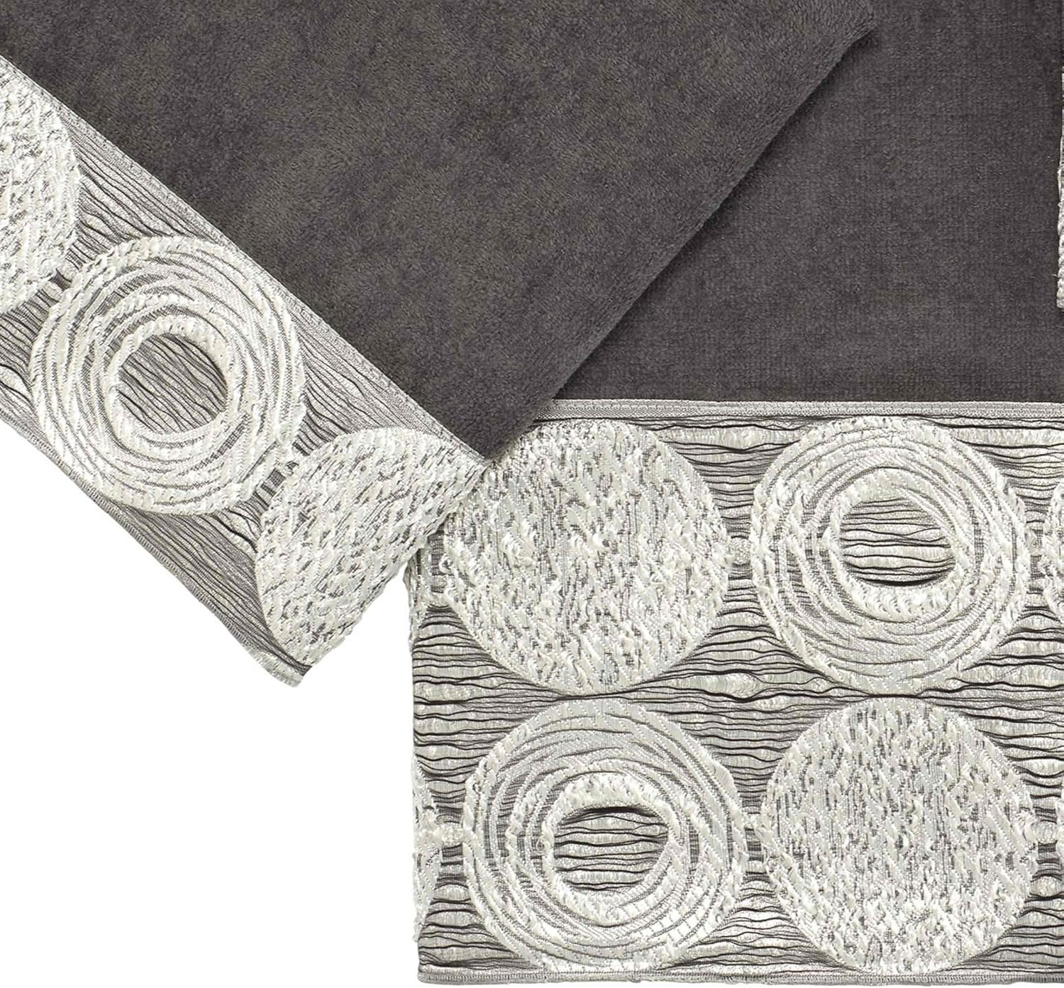 Avanti Linens - 3pc Towel Set Soft Absorbent Cotton Towels Galaxy Collection Granite