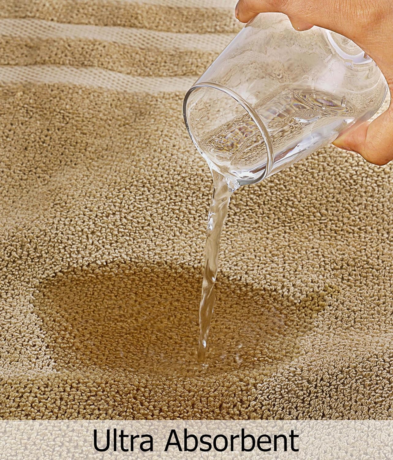 COTTON CRAFT Popcorn Towel Set - 10 Piece Luxury Bath Towels