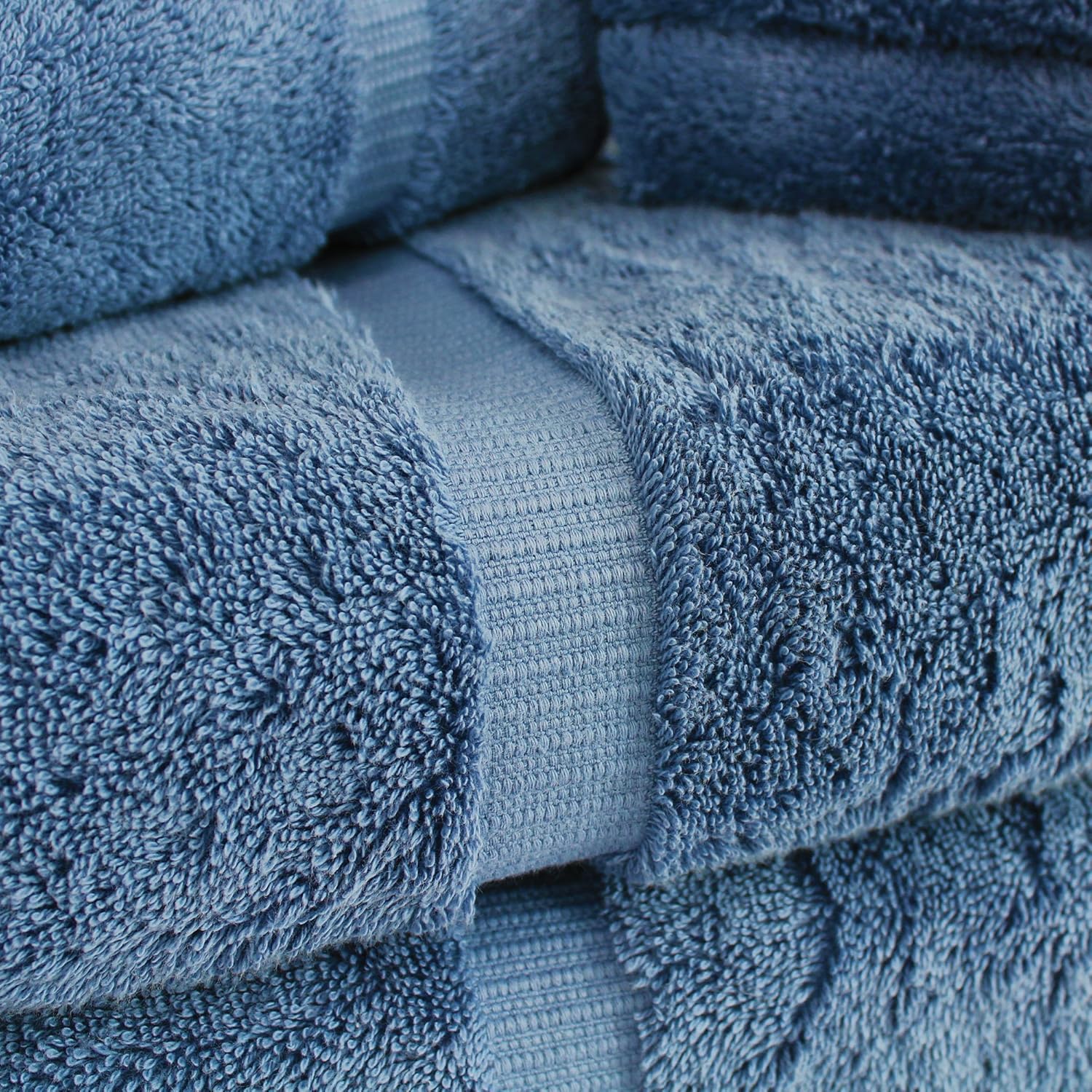 Towel Bazaar Premium Cotton Turkish Towel Set 8-Piece