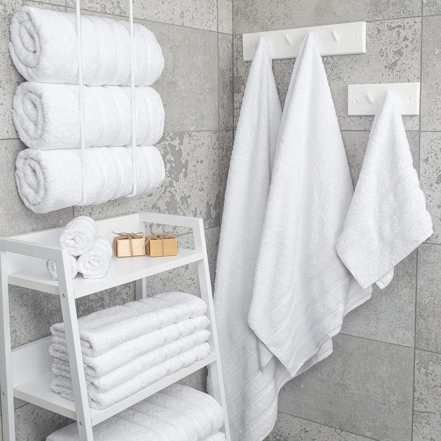 American Soft Linen 4 Piece Towel Set